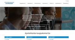 Desktop Screenshot of etela-pohjanmaankauppakamari.fi